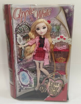 SELTENE PUPPE APPLE WHITE EVER AFTER HIGH MATTEL 2013 NEU IN VERSIEGELTER BOX 