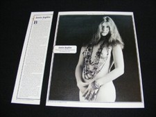 JANIS JOPLIN magazine clippings from 2004