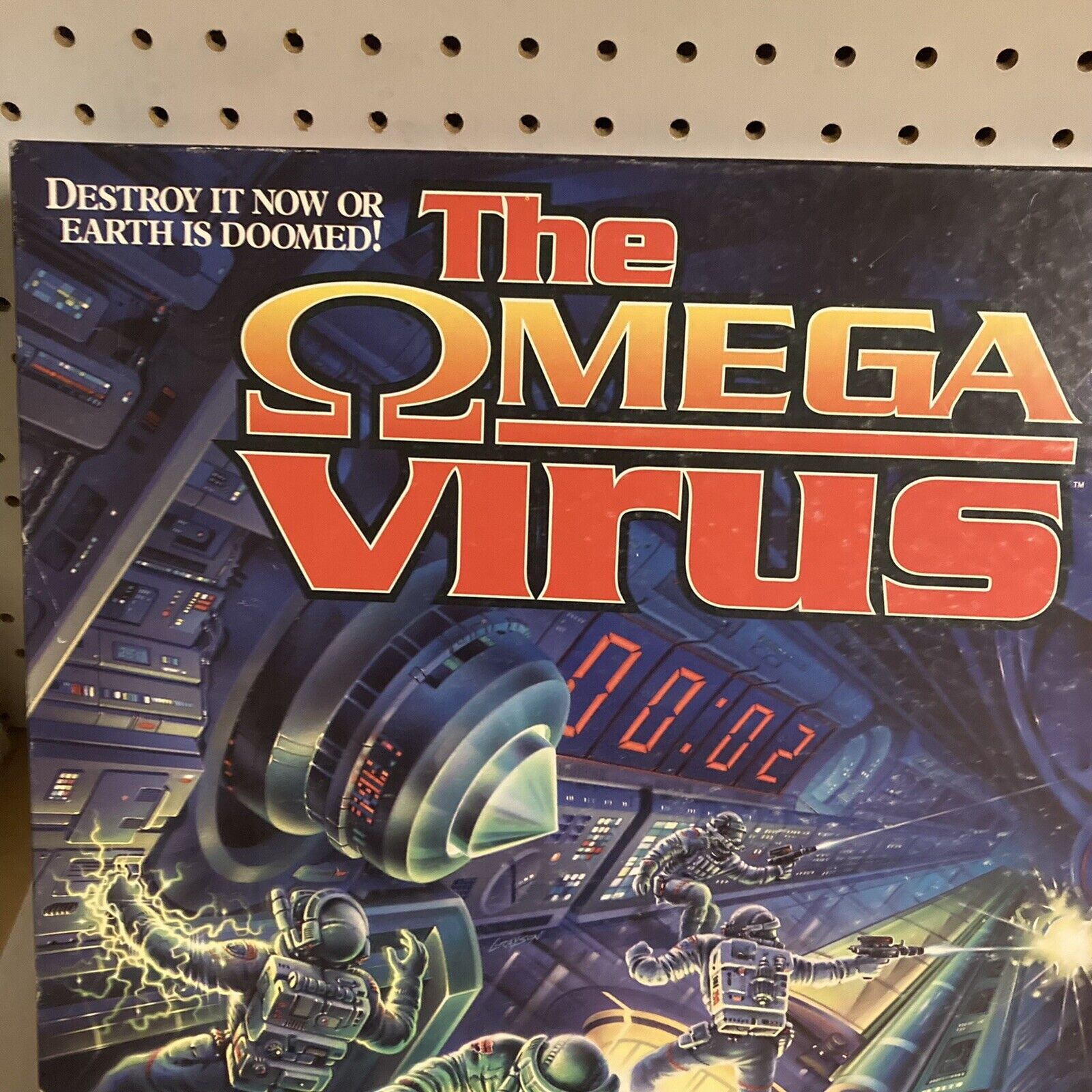 Omega Virus Game - 1992 - Milton Bradley - Great Condition