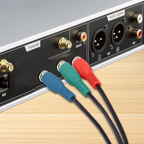 3.5mm Female To 3 RCA Male Adaptor Audio Triple AV Video Cable - Picture 7 of 12