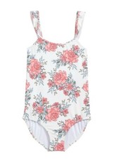 Billabong Girls Kids Nova Floral One Piece Swimsuit Multicolor Size 6X 4814