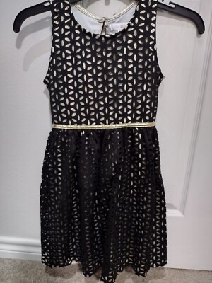 xhilaration black dress Cute Girls Size M (7/8) Color Black/Gold feeling-minimalist Size:Custom Made(Leave note about exact measurements in the order inbox) Finding the right bra 9/16/26