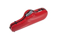 C.C. Shiny Case II Alto Saxophone Case CC2-AS-RD Red