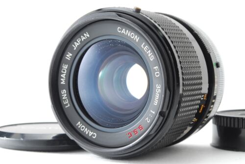 【MINT】CANON NEW FD NFD 35mm F/2 MF Wide Angle Lens For FD Mount From JAPAN