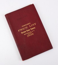 1898 EASTMAN KODAK CONDENSED PRICE LIST, PAGES SEPARATED, IMPRINTS/cks/208378