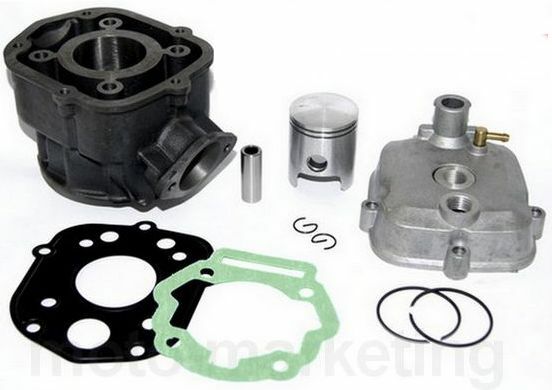 70cc MODIFICA D47 CILINDRO GRUPPO TERMICO TESTA KIT per APRILIA RX SX 50 da06 LC