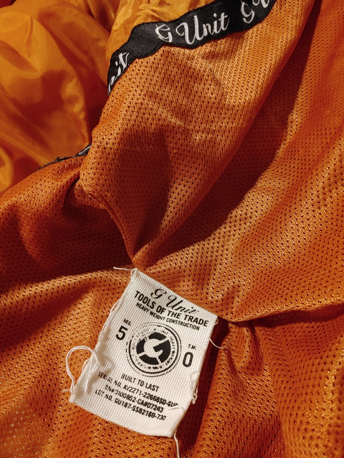 G-Unit Vintage Throw Back Lightweight Bomber Styl… - image 11