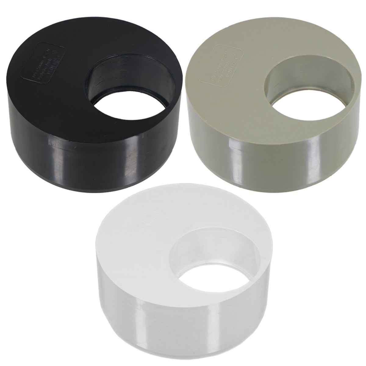 Solvente Per Saldatura, 40 Mm X 32 Mm Rifiuti Tubo Riduttore – Bianco – Confezione Da 2 - Foto 7