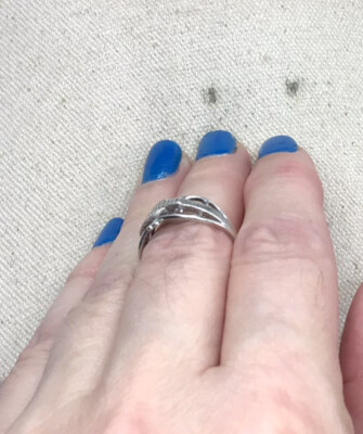 Sterling Silver 925 Harley Davidson Motorcycles Ring Sz 8.25