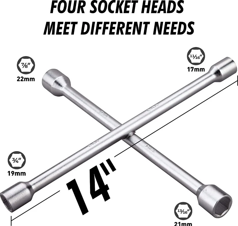 Four way on sale tire iron