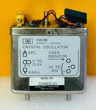 HP Agilent 10811B 10 MHz, 11-13.5 V, 20-30 V Oven, Crystal Oscillator. Tested!