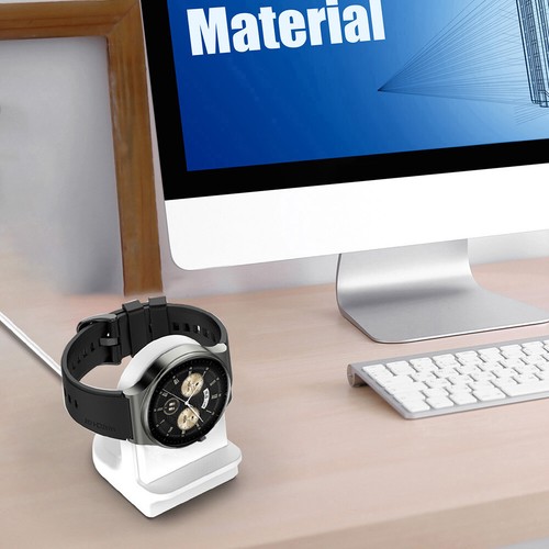 Portable Cradle Stand for WATCH Buds/Huawei Watch GT Cyber (White) - Zdjęcie 2 z 9