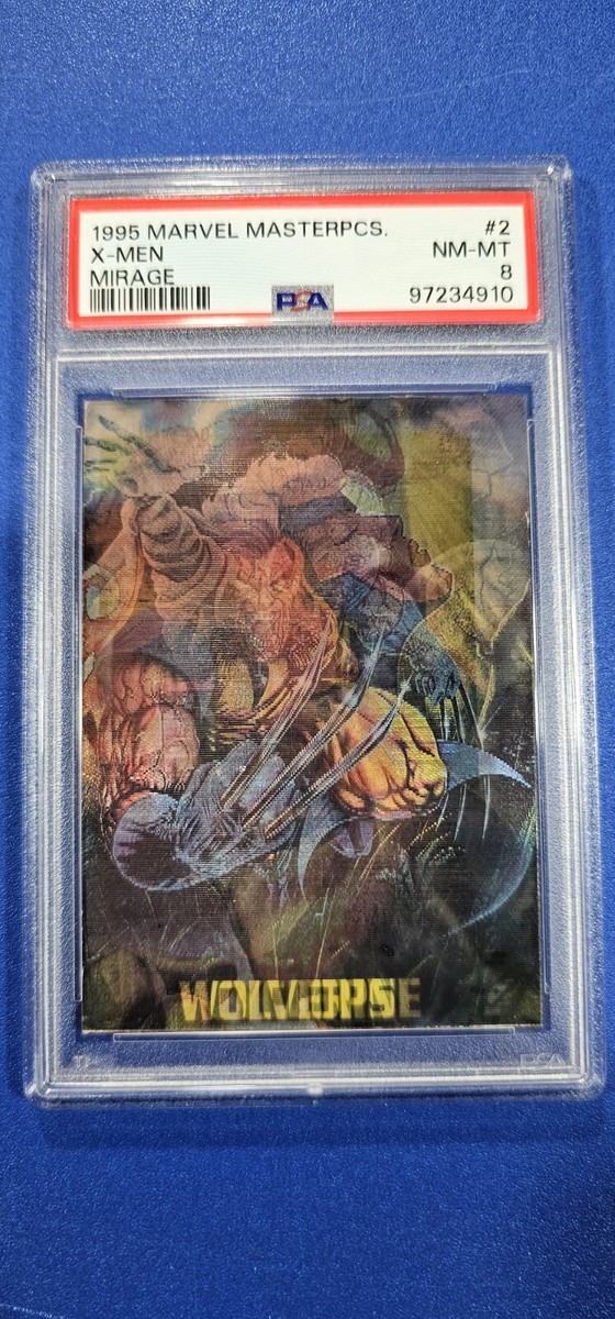 1995 Marvel Masterpieces X-Men - Mirage - #2- PSA Graded 8