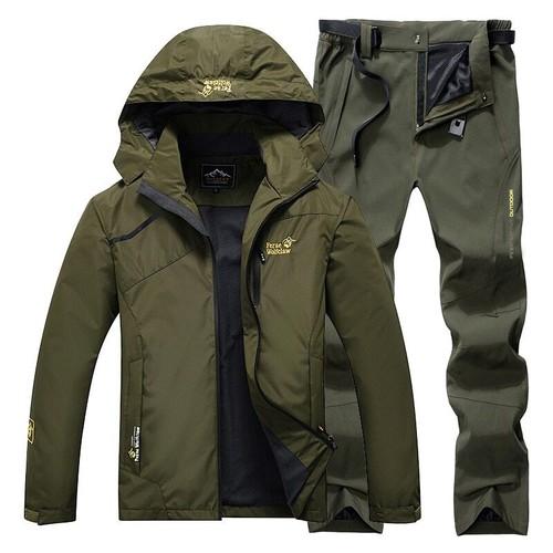 New Waterproof Fishing Suit Set Thin Hooded Jacket Outdoor Breathable Quick Dry - Picture 35 of 40