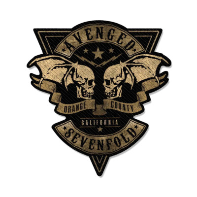 AVENGED SEVENFOLD PATCH AUFNÄHER # 13 ORANGE COUNTY CALIFORNIA 10x9cm FLICKEN