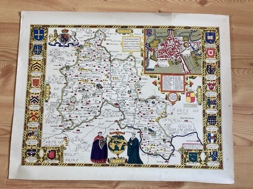 Historical maps of English counties x 8