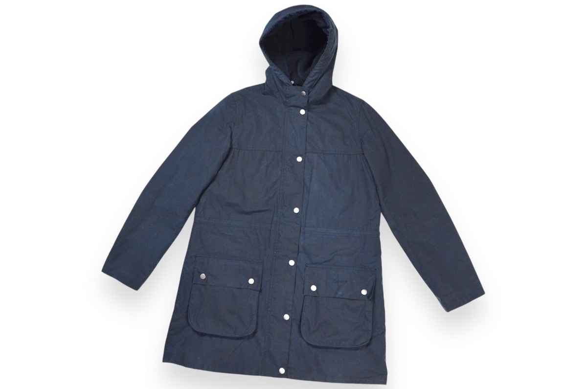バブアー Barbour Wax Durham レディース UK：8 Barbour Wax Jacket Ladies Size UK 8 Winter Durham Waxed Coat