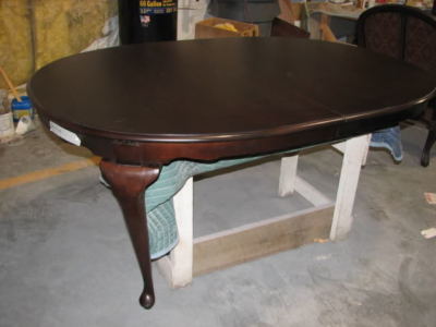 90468★Drexel Heritage ダイニングテーブル W2200 Drexel Heritage Furniture Classic Cherry Queen Anne Dining Table
