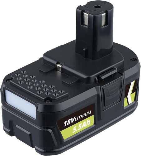 18V 5.5Ah Lithium Battery For Ryobi ONE+ Plus P107 P108 P104 P102 P103 P105 Tool