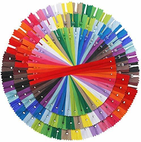 Zippers 120pcs 7.8 Inches 12 Inches 16 Inches Mixed Nylon Coil Zippers Colorful  - Picture 1 of 7