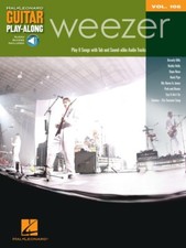 Weezer Sheet Music Guitar Play-Along Book and Audio NEW 000700958
