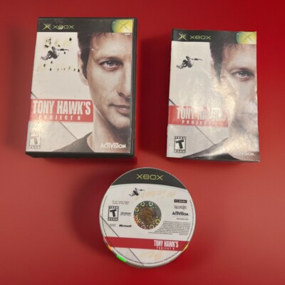 Original Microsoft XBox Video Game Tony Hawk's Projects 8 Rated T