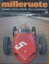 GIANCARLO BAGHETTI FERRARI F1  COPERTINA ENCICLOPEDIA MILLERUOTE 1973