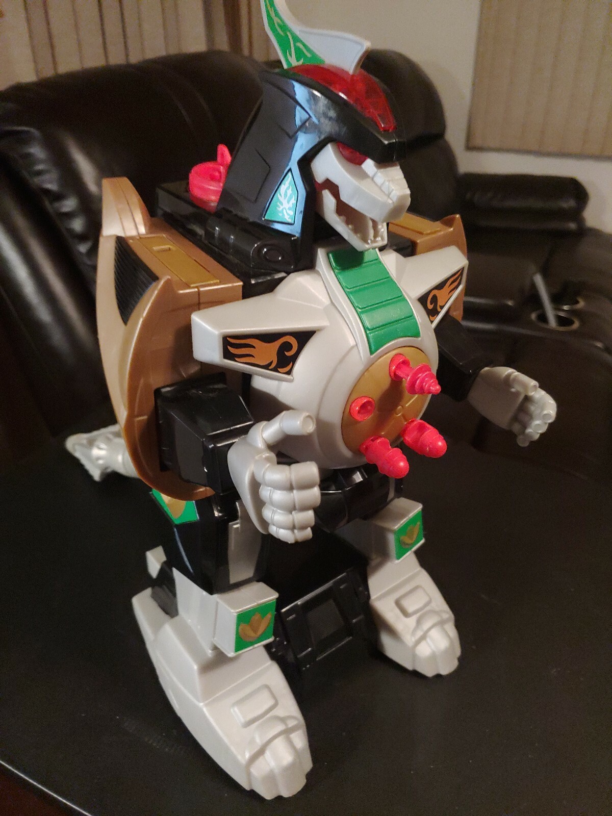 imaginext dragonzord remote