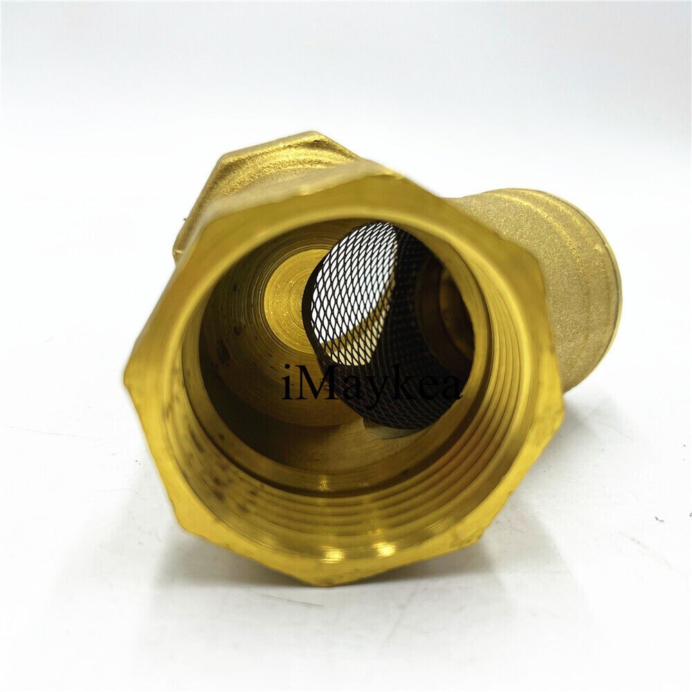 1 1/4 Inch DN32 Brass Y Type Filter Bsp X F-Bsp 362.5psi Brass Inline Y- Strainer for Water - Car Air Filter, Brass Filter with DN50