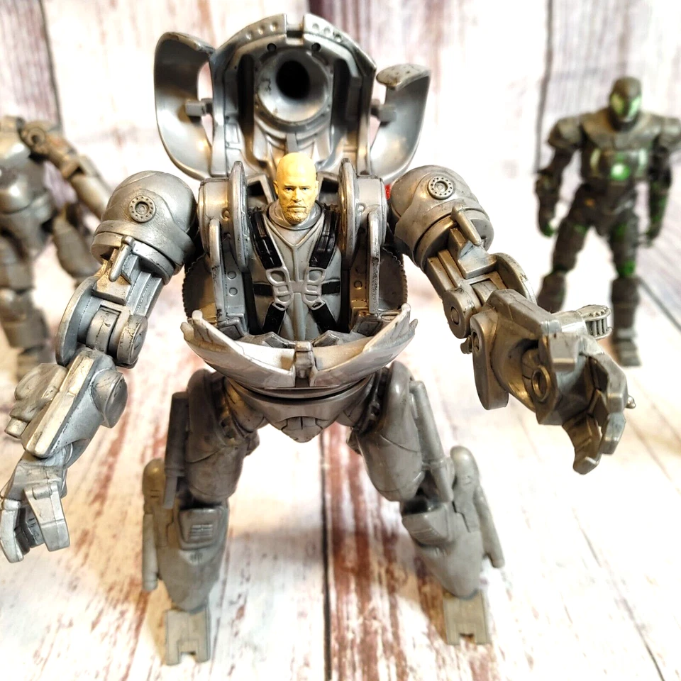 Lote de 6 figuras de acción Iron Man. Iron Monger, máquina de guerra, marca 1, marca 2/más. Foto 4 de 4