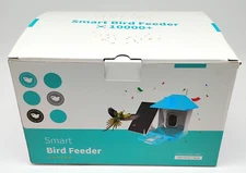 Green IP65 Waterproof Smart Bird Feeder with Camera and 135 Wide Angle Lens