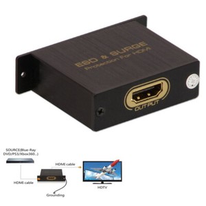 4K HDMI 1.4 Surge Protector Protection HDMI Against ESD Power Surge Anti-Static 4K HDMI 1.4 Surge Protector Protection HDMI Against ESD Power Surge Anti-Static