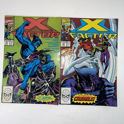 X Factor comics lot of 2 #57 & 59 guc see pics