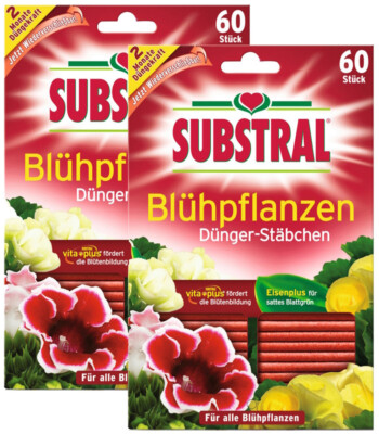 Dnger Stbchen fr Blhpflanzen Substral 120 Stck | eBay.de