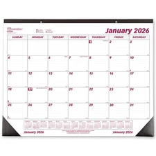 2026 Brownline C1731 Desk Pad Calendar, 17 x 22", January through December 2026