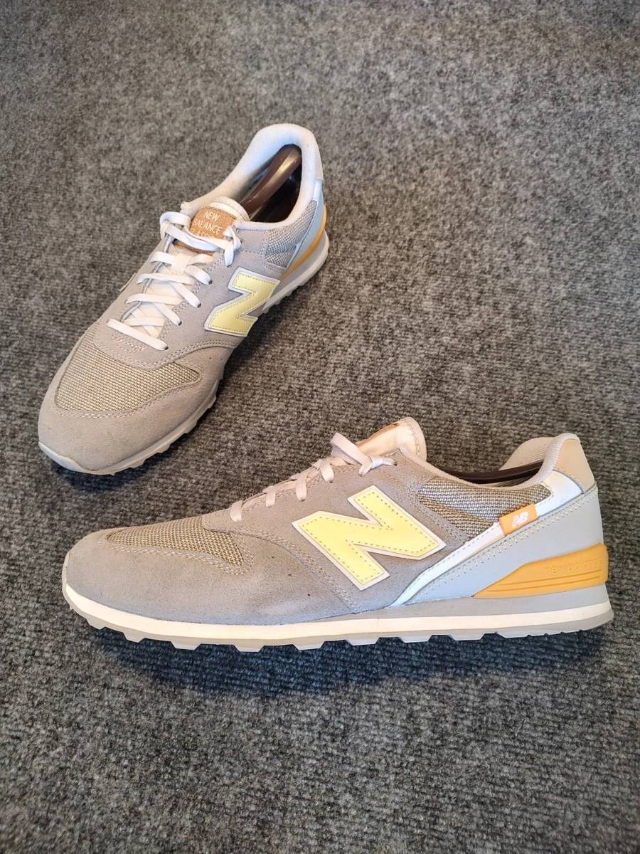 New Balance Classic 996 Womens Shoes Sz 11 Gray/Yellow/Orange - Great  Condition