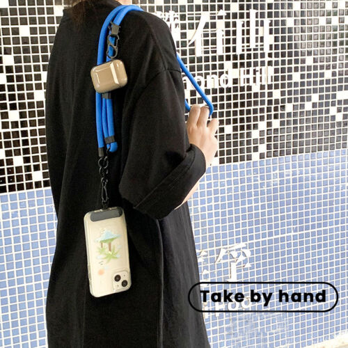 Anti-lost Mobile Phone Lanyard Neck Strap Universal Cross Body Smartphone Rope - Picture 9 of 30