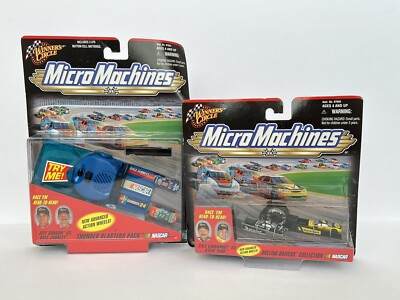 Nascar Micro Machines Thunder Blasters Pack Jeff Gordon Dale Jarrett ...