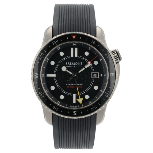 Bremont Supermarine Terra Nova Black Dial Titanium 43mm Automatic Men’s Watch