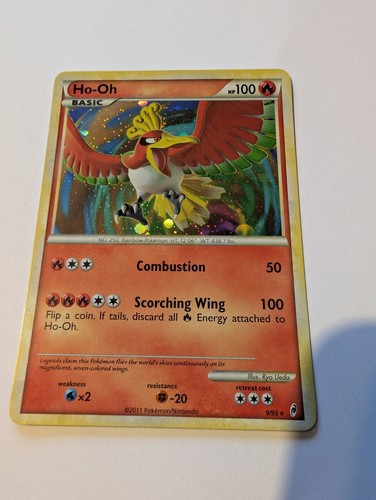 Pokemon Card Ho-Oh LP Call of Legends Holo Rare 9/95