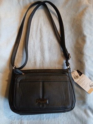 Fiorelli Women's Black Handbag With Functioning Compartments