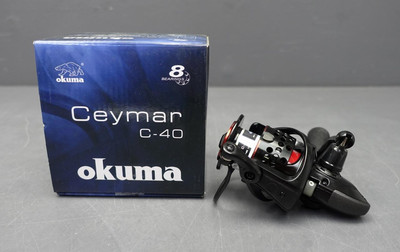 OKUMA Ceymar C-40 8-Bearing Black Fishing Spinning Reel New/Box