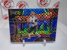 2023 Panini Select Blue Prizm #321 Jake Browning Cincinnati Bengals RC #16/49