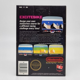 Excitebike Nintendo NES Black Box 5-Schrauben-Aufh&auml;ngung Fr&uuml;he Auflage -...