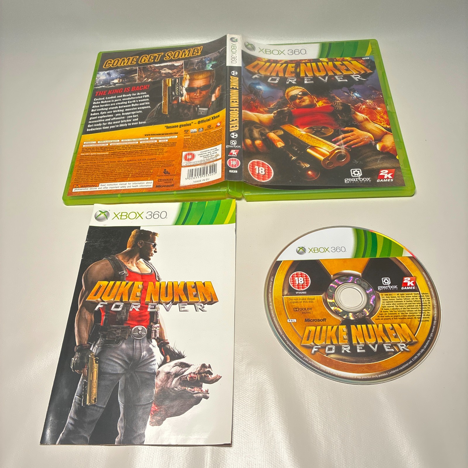 Duke Nukem Forever (Microsoft Xbox 360, 2011)