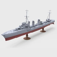SSC1250746S 1/1250 Model Kit Jaguar-Class,French Destroyer Chacal, 1938 FULLHULL