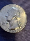 1964-D Proof Like 90% Silver Washington Quarter