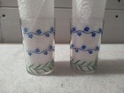 Set of 2 Swanky Swig Kraft 3 1/2" Juice Glass Glasses Blue — photo 1