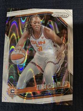 2025 Panini Prizm WNBA White Seismic - Tina Charles #3 Connecticut Sun