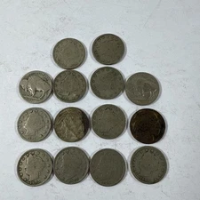 Assorted Nickels 14 Nickles 